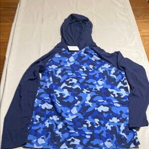 The Children's Place Blue Camo Hoodie